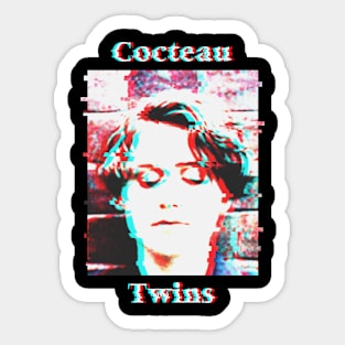 Cocteau Twins Glitch Fanart Sticker